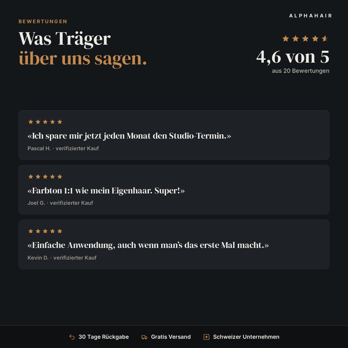 Kundenbewertungen: 4,6 von 5