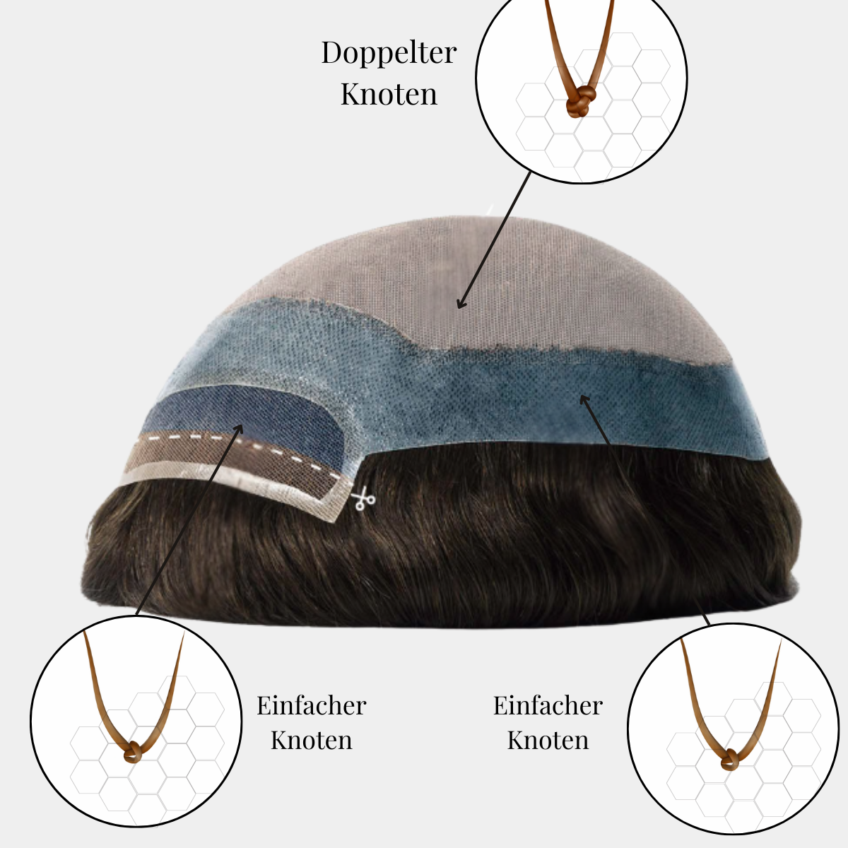 Lace mit PU-Verstärkung